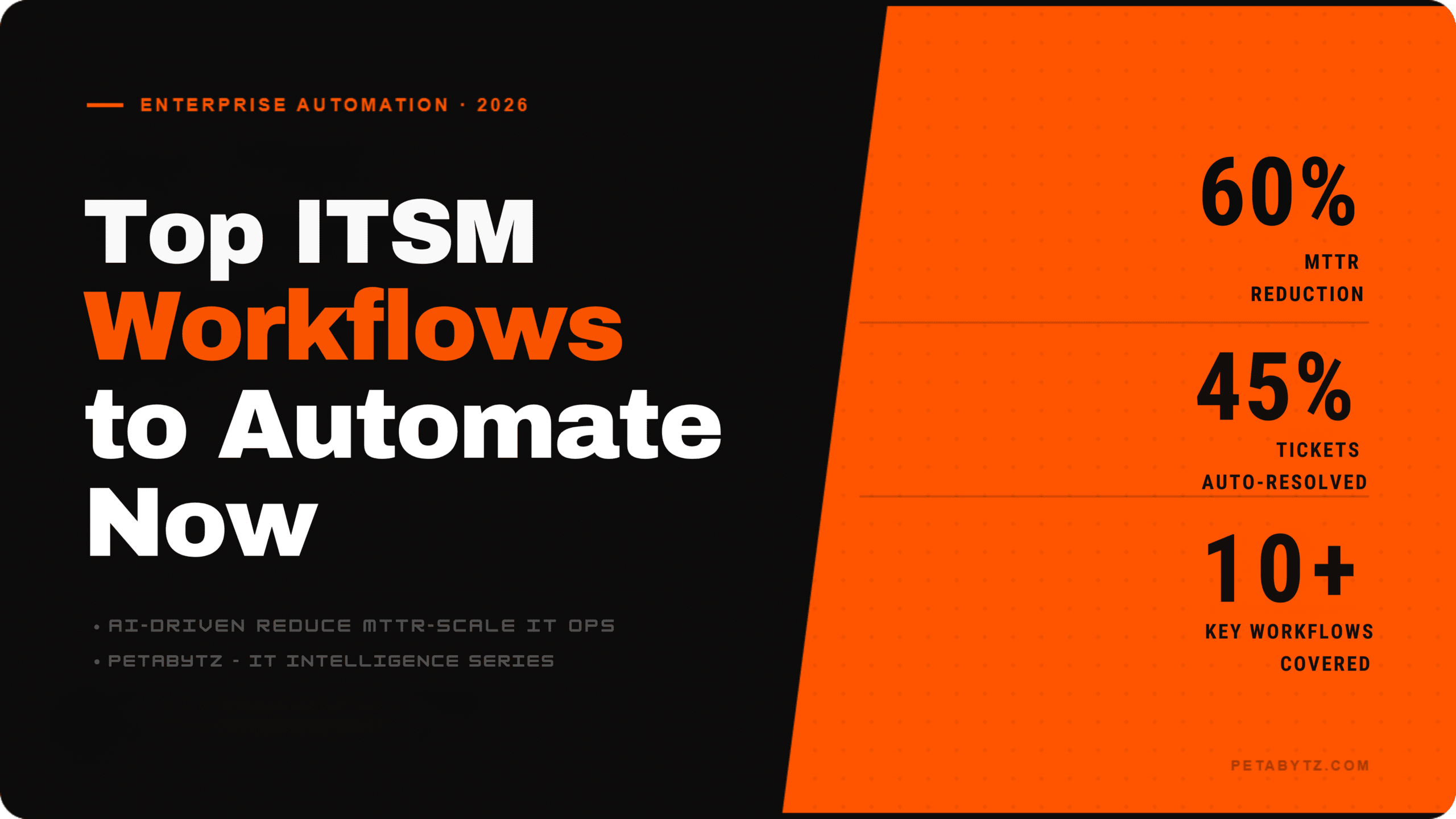 itsm workflows